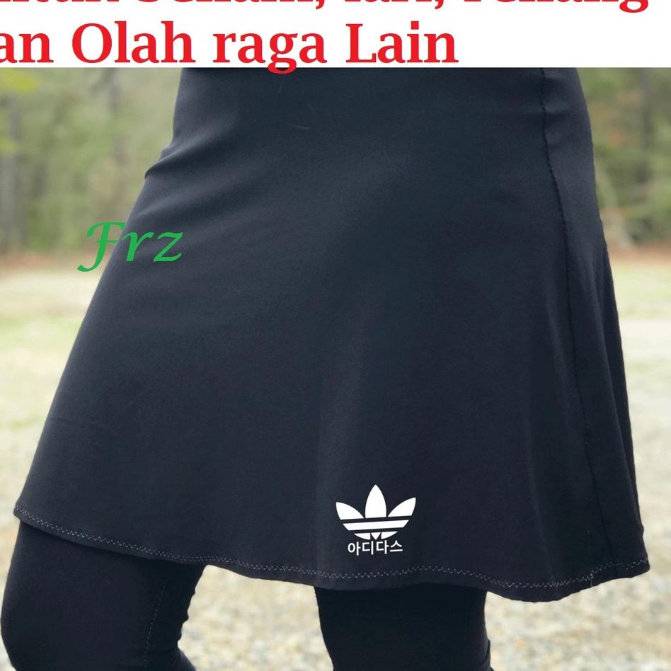 New - Rocela Celana Legging + Rok Senam  Olah Raga Wanita Leging ROK Sport Ukuran Jumbo dan STD Untu