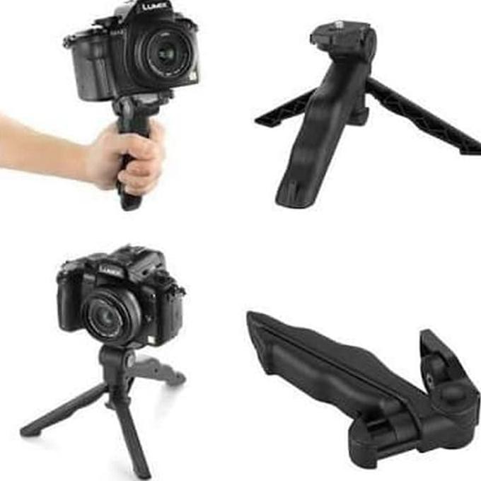 Tripod Tangan Mini Tripod DSLR Hand Tripod Camera + Holder Hp Holder U