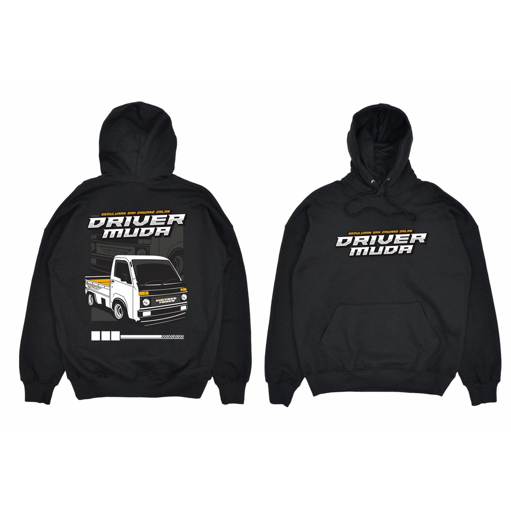 JAKET HOODIE DRIVER MUDA PICK UP BIG SIZE JUMBO