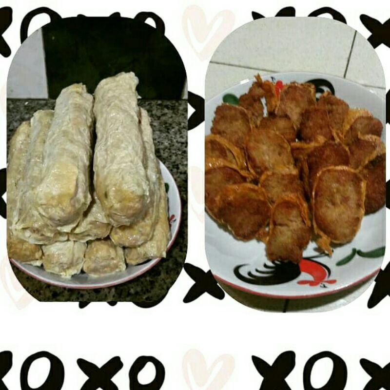 

gohiong / daging gulung / rolade daging babi