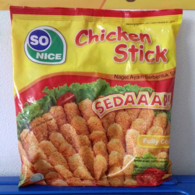 

So nice chicken nugget bentuk stick 250gr