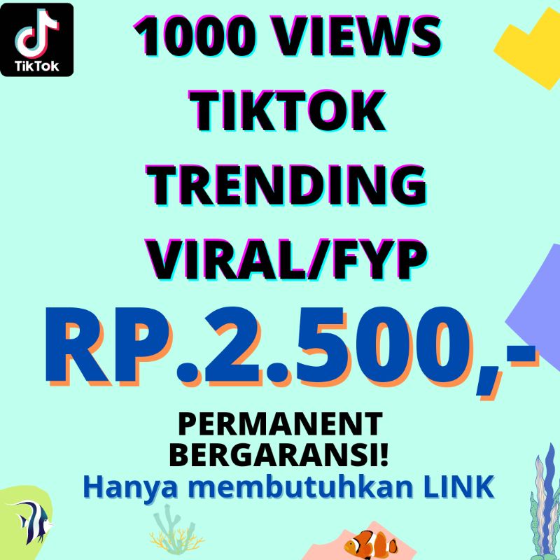 1000 VIEWS TIKTOK TRENDING VIRAL FYP