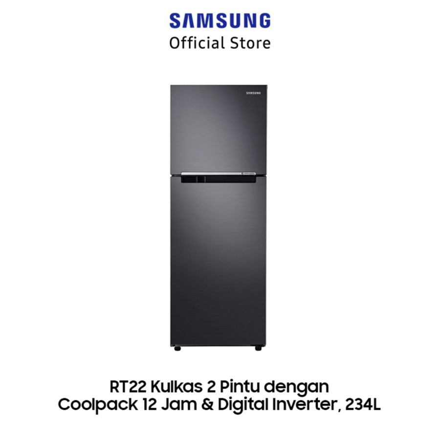 SAMSUNG Kulkas 2 Pintu Digital Inverter RT22FARBDB1/SE