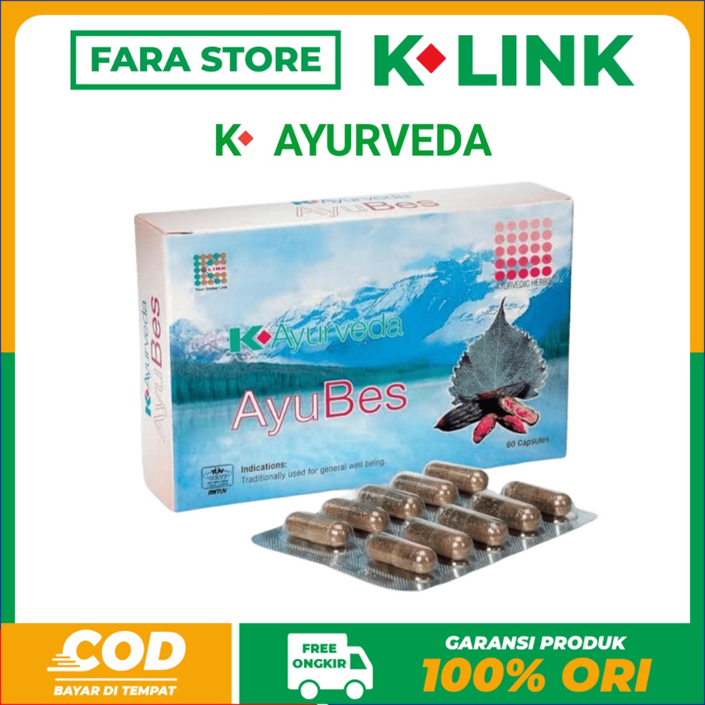 [COD] TERLARIS AYUBES K LINK | AYUBES 30 KAPSUL | AYUBES 60 CAPSUL |  OBAT DIABETES | PENURUN KADAR 