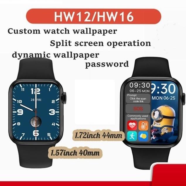 Hw12 Hw16 Smartwatch Apple Iwatch 6 Jam Tangan Pintar 44 40Mm Setijanika