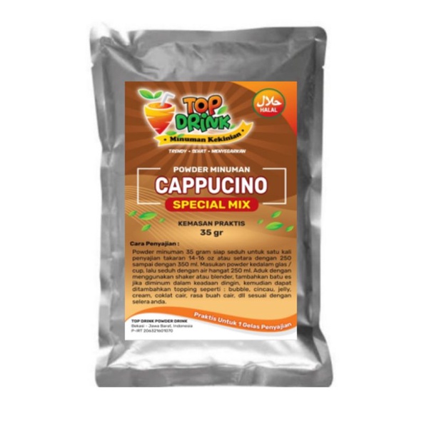 

Serbuk Minuman Special Mix Rasa CAPPUCINO Sachet 35 Gram