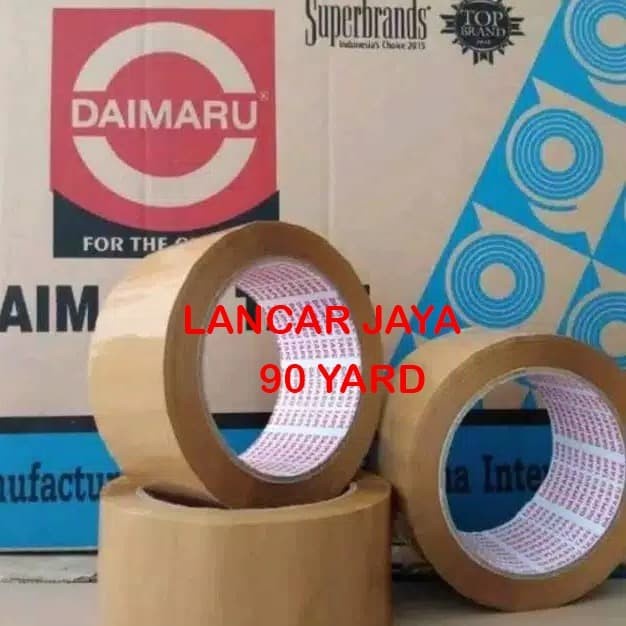

Dijual Lakban Daimaru 2 Inch - 48Mm Bening Promo