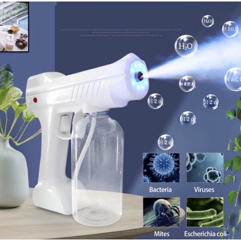 800ML spray gun disinfektan wireless atomizer / disinfektan sprayer wireless