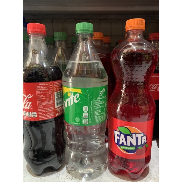 

Soft Drink Sprite Coca Cola Fanta 1 Liter