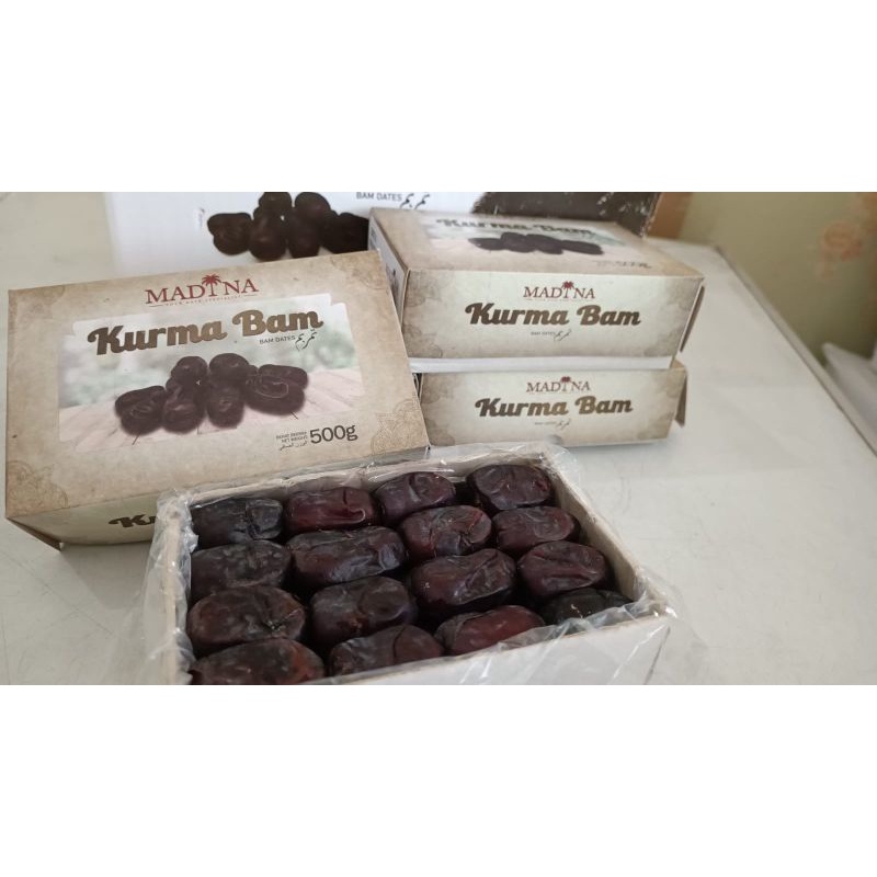 

Kurma Anggur Bam Madina 500 gr || Kurma Anggur Madu Bam Madina