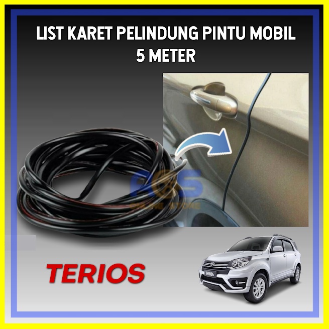 LIST KARET PELINDUNG PINTU MOBIL TERIOS