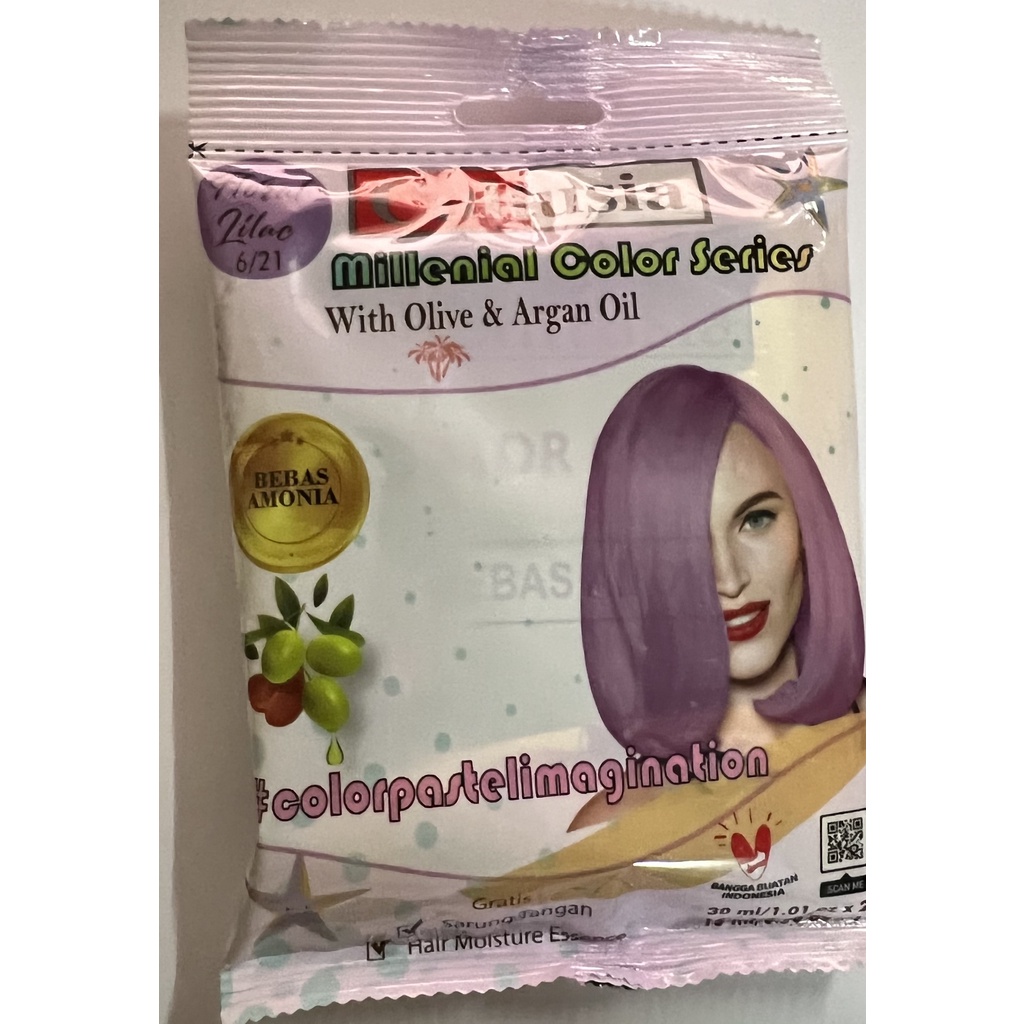 MILLENIAL HAIR  COLOR SERIES FLORAL ZILAC6/21