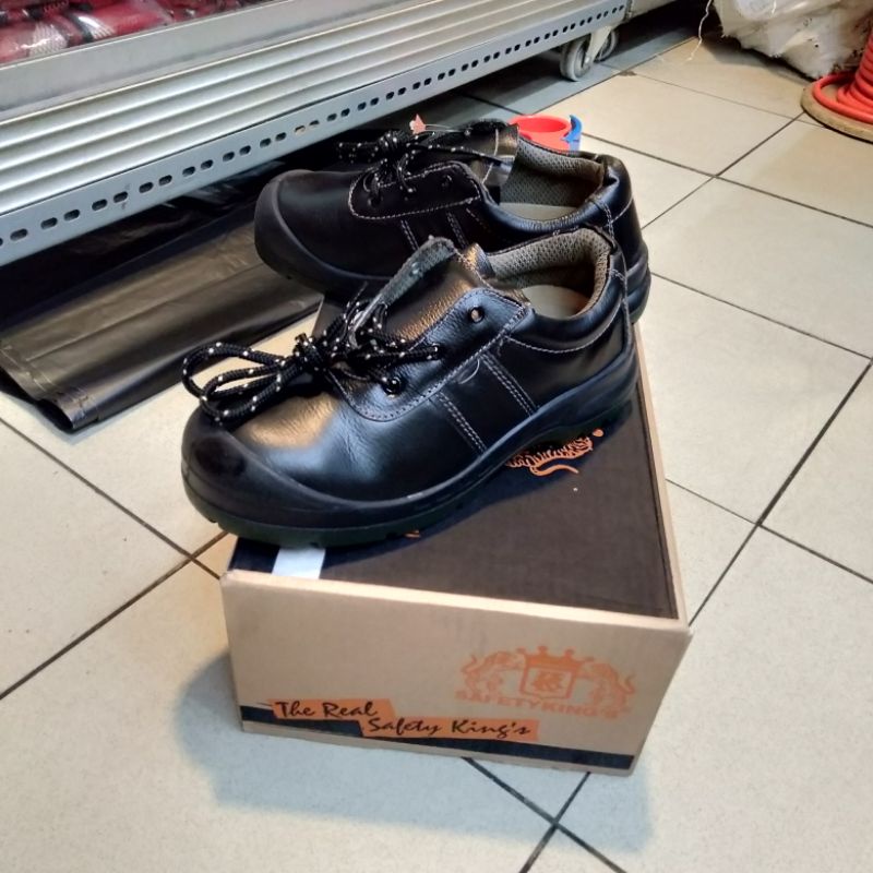 SEPATU SAFETY KINGS 800X / Sepatu Pria Kulit asli/ Sepatu Kerja Safety king Original