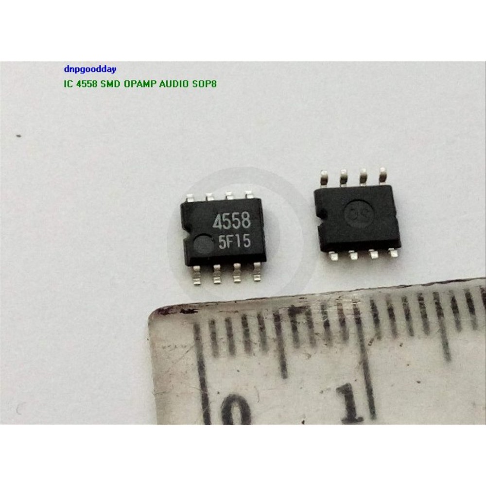 Order Langsung IC 4558 SMD OPAMP AUDIO SOP8 Limited