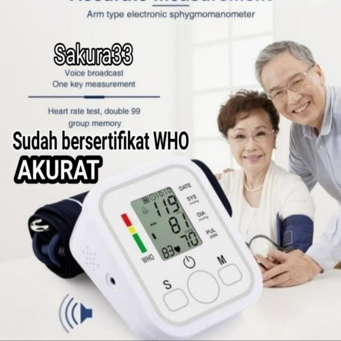 Tensimeter digital Akurat bukan Omron alat ukur tensi tekanan darah