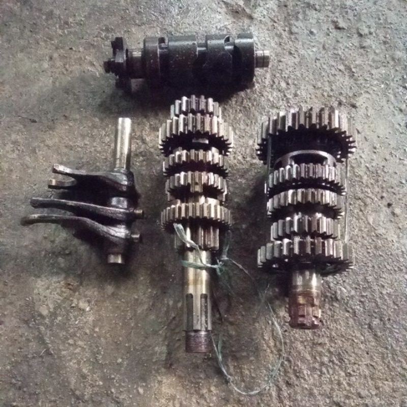 gigi rasio tiger revo 6 speed original copotan normal reso tranmisi gearbox tirev ori copotan