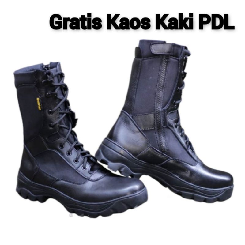 SEPATU PDL BROTRHER MARCO KULIT SAPI ASLI SEPATU PDL DINAS LAPANGAN TNI POLRI SECURITY SATPAM