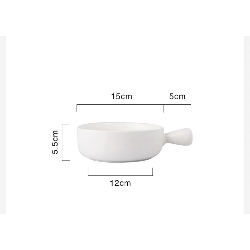 Panci Oven Pan Keramik NORDIC - Salad Bowl