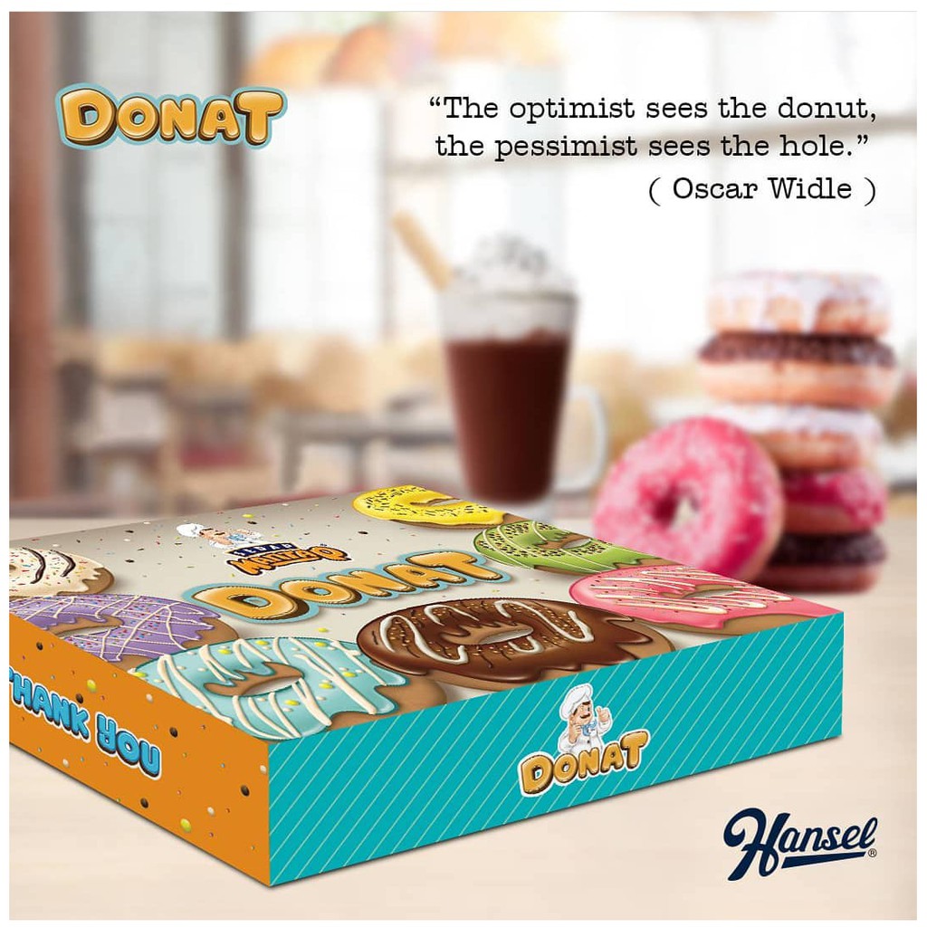 

5PCS DUS DONAT ISI 6 SEDAP MANTAP