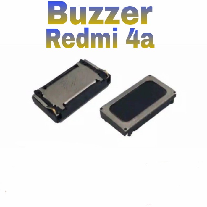 Buzzer Xiaomi Redmi 4a/Speker Musik Redmi 4a/Redmi 4A Fullset ORI - REDMI 4A ONLY