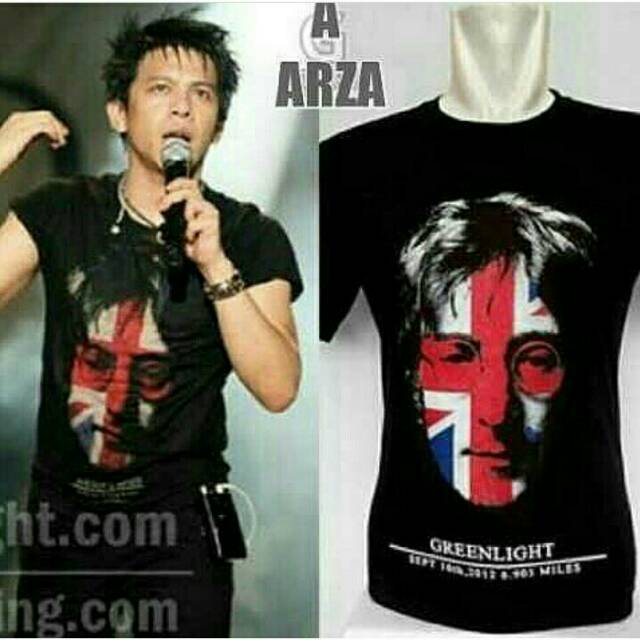 BAJU KAOS ARIL/BAJU ARIEL GREENLINGHT
