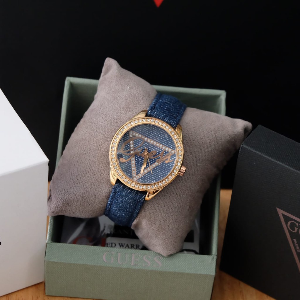 JAM TANGAN WANITA GUESS W0456L6 ORIGINAL TERLARIS TERMURAH TERBARU