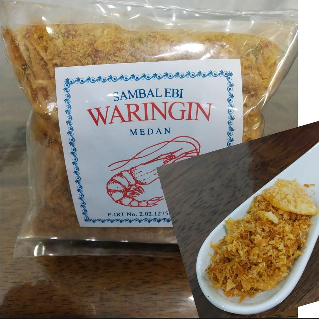 

Sambal Ebi Waringin Asli Medan 250 gr