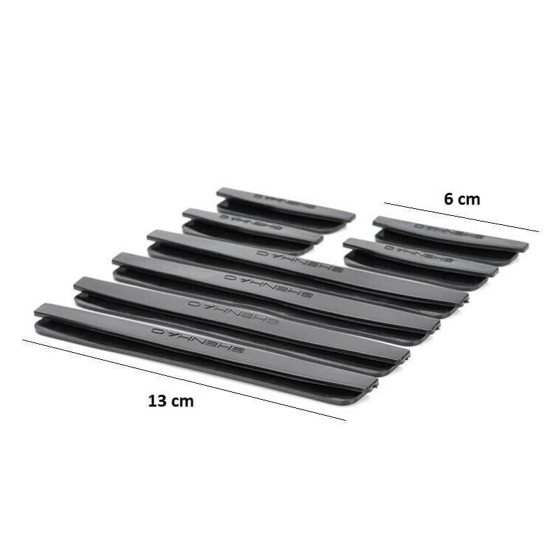 [BISA COD] Slim Door Guard Protector Pelindung Pintu Mobil Universal 8 pcs Selip Door Edge