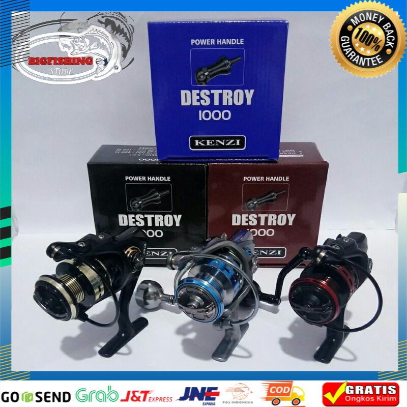 Reel Kenzi Destroy 1000 (Power Handle)