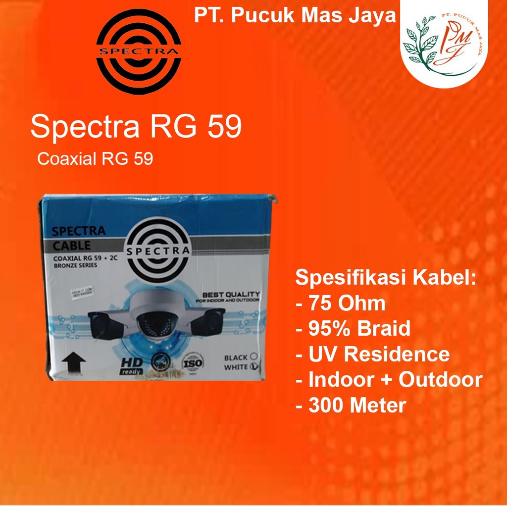 Kabel CCTV RG-59 Kabel CCTV Kabel Coaxial