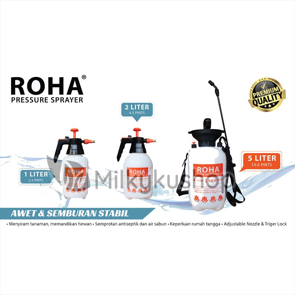 HAND SPRAYER ROHA 1 LITER ALAT SEMPROT MANUAL