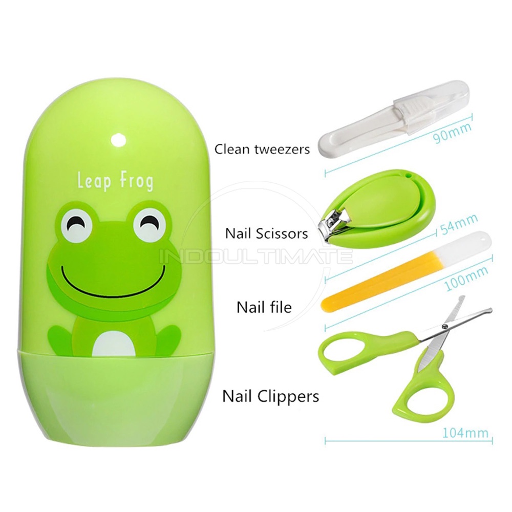 Gunting Kuku Bayi Anak 4in1 Baby Nail Clipper Set Potong Kuku Anak GT-05 Baby Safe Manicure Set Pemotong Kuku Anak Bayi