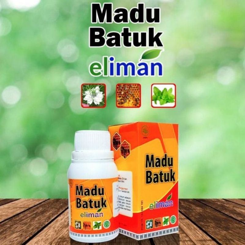 MADU BATUK ELIMAN - Atasi Flu - Batuk Berdahak - Batuk Kering