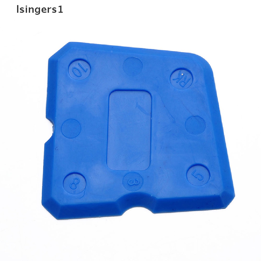 (lsingers1) 4pcs / Set Scraper / Kape Silikon Aplikator Dempul / Nat Ubin Lantai