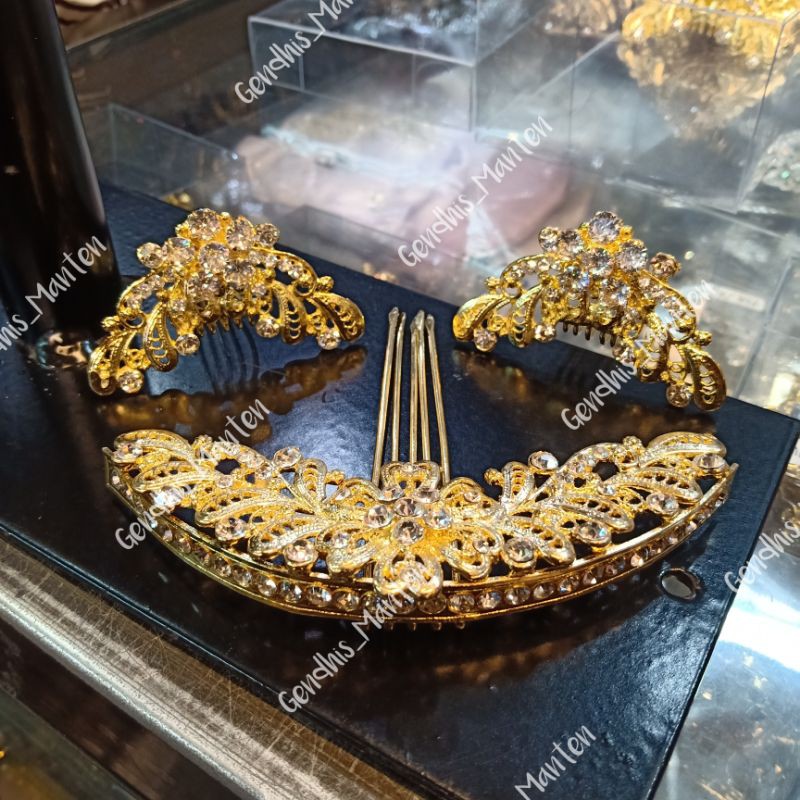 Centung + Sirkam Batu Tanam / Aksesoris Solo Putri