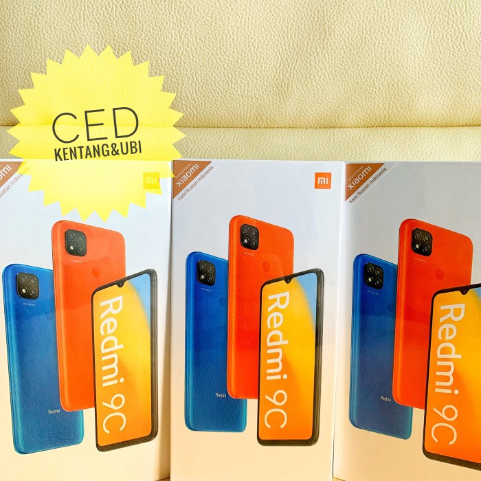 Xiaomi Redmi 9C 4/64 (Ram 4Gb/64Gb) Garansi Resmi - Random
