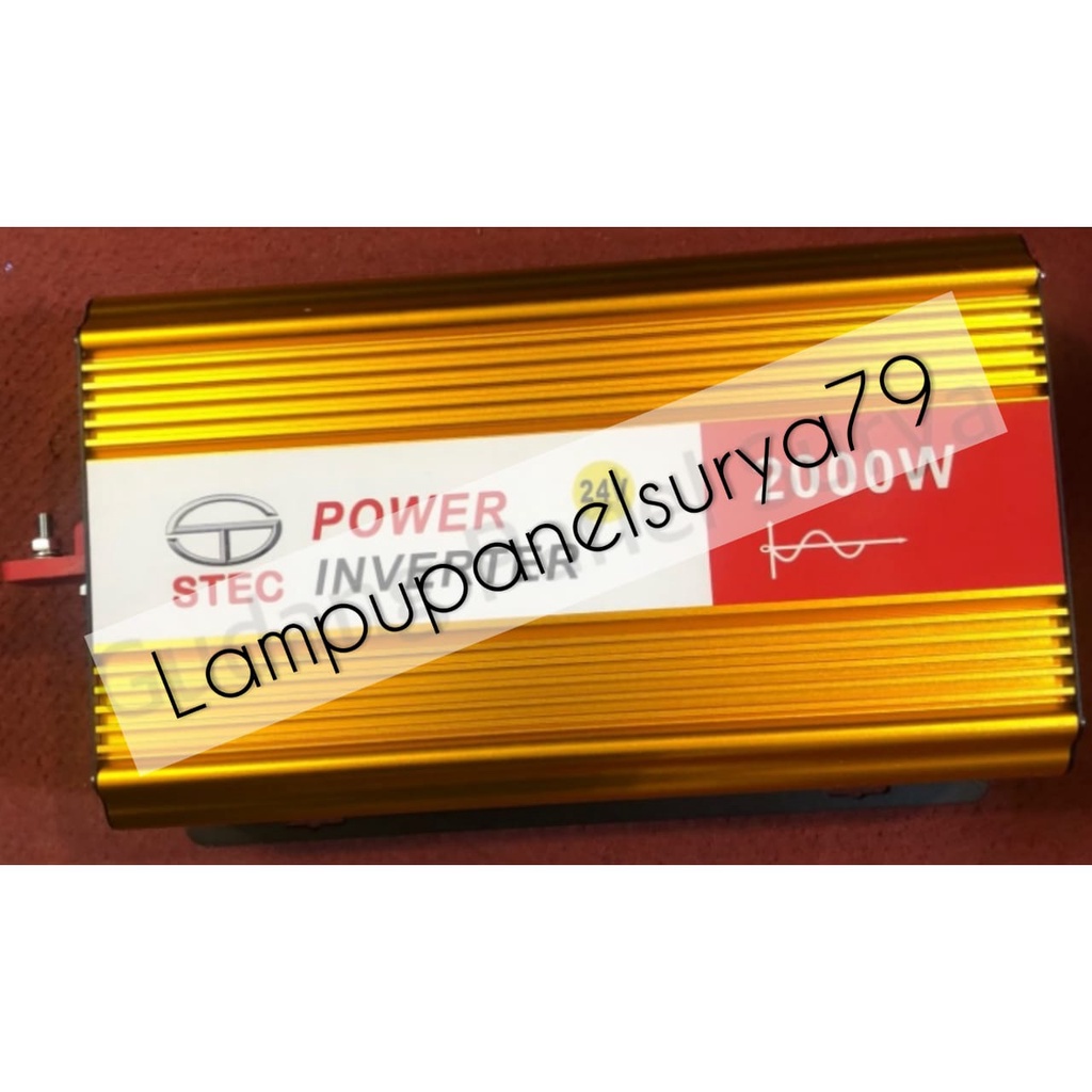 Pure Sine Wave PSW Power Inverter STEC 24V 2000Watt 2000W 2000 W