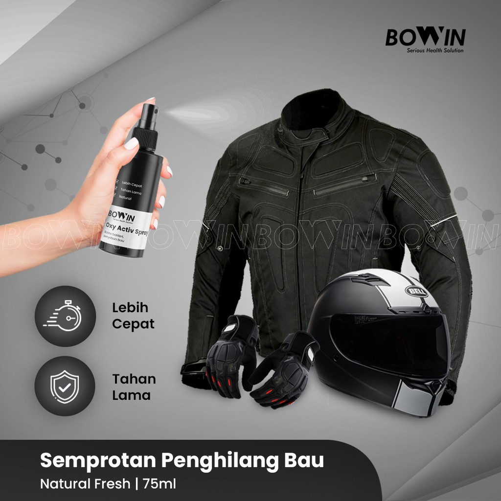 Bowin Activ Spray - Parfum Helm Motor/ Penghilang Bau Jaket &Sepatu-4