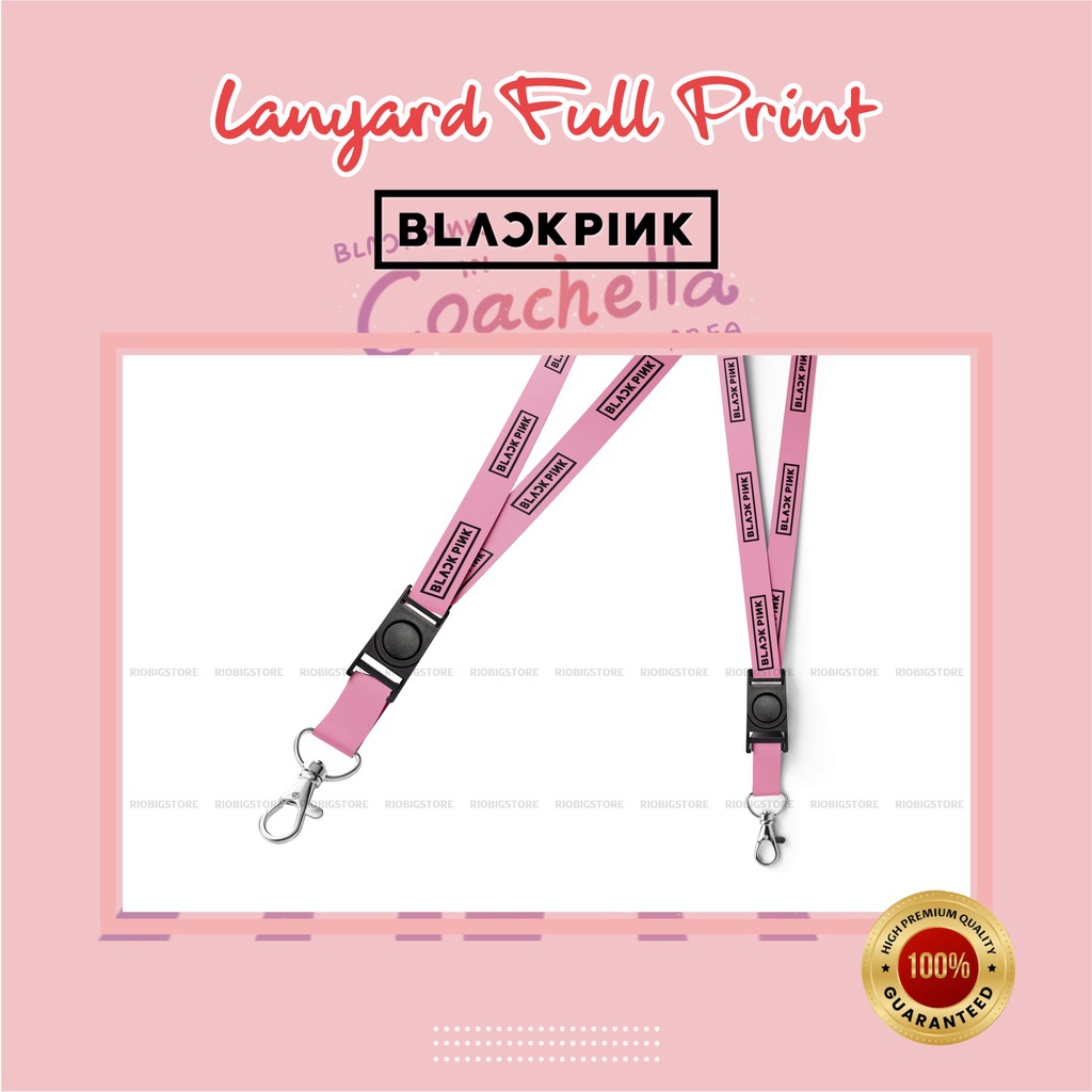 

[ BLACKPINK ] LANYARD TALI ID CARD BLACKPINK PINK BLACKPINK - TALI ID CARD FULL PRINTING - MERCHANDISE KPOP / MERCHANDISE BLACKPINK / BLACKPINK