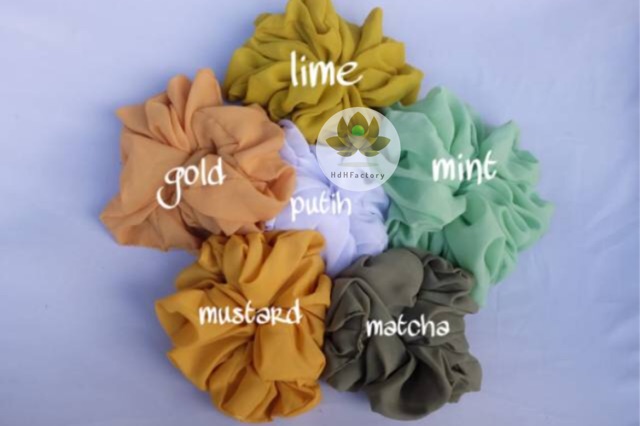 CEPOL/ IKAT RAMBUT SCRUNCHIE JUMBO