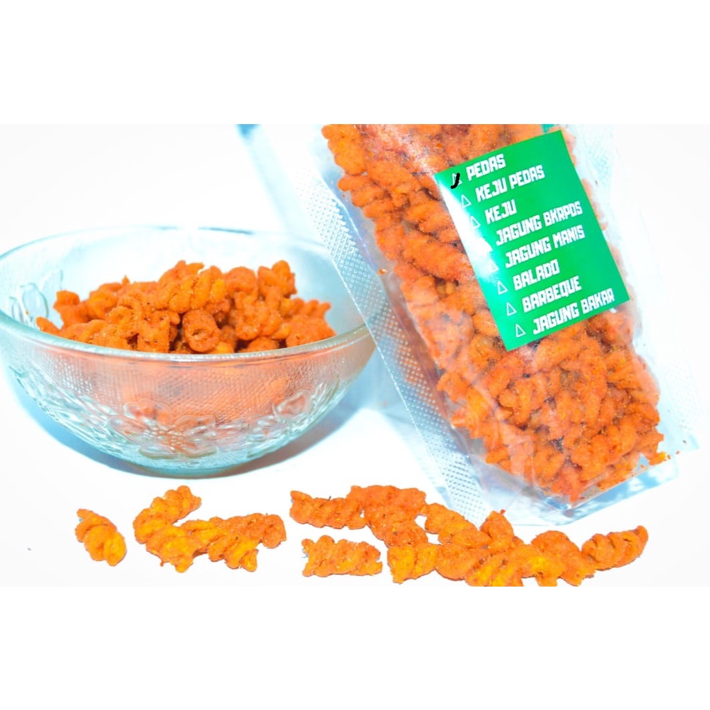 

Makaroni Spiral Rasa Pedas (80g)