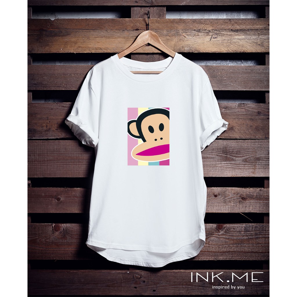 PAUL FRANK PINK RAINBOW/KAOS PROMO PAULFRANK/ PAUL FRANK TSHIRT/ KAOS SABLON PAULFRANK