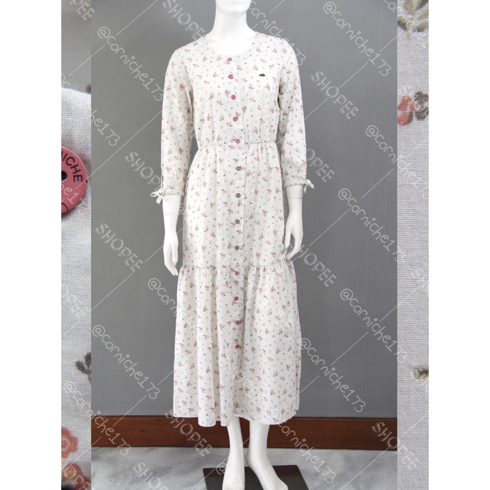 Corniche Gardenia Dress Parchment - TH501460