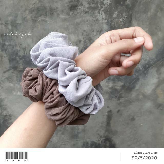 Shcrunchie Cepol  Hijab  Ikat  Rambut  Hijab  Shopee 