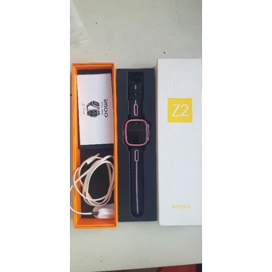Imoo Z2 Pink Watch Phone Video CallGPS Second Original mulus