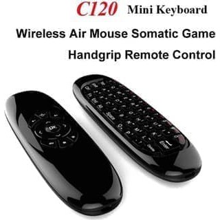 Mini C120 2.4G Wireless 6-Axis Gyroscope Air Mouse Remote Keyboard TV