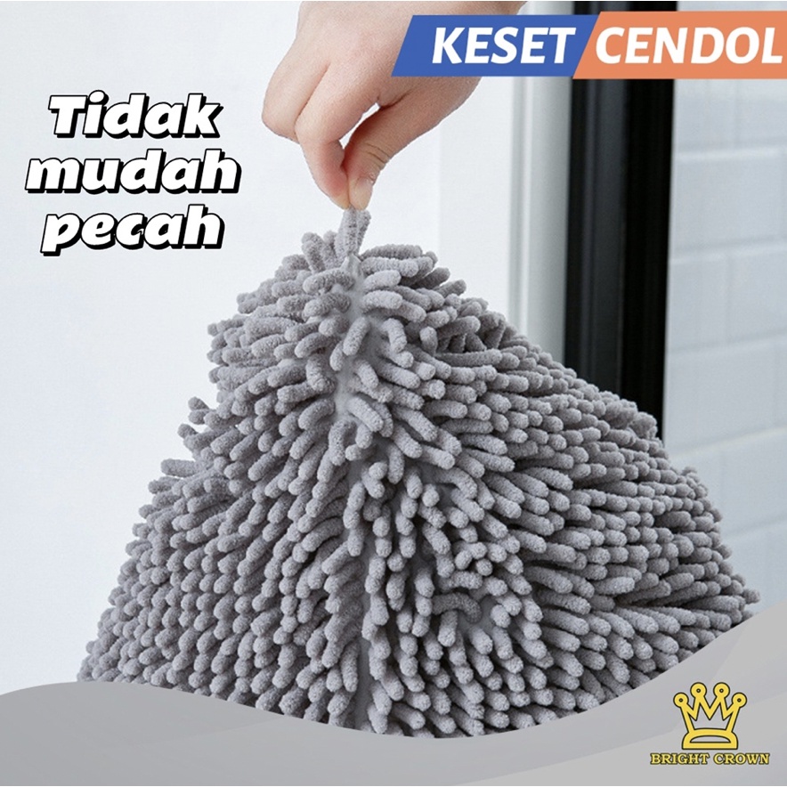 Keset Cendol Microfiber AntiSlip UK 35X55CM PREMIUM 10 Warna