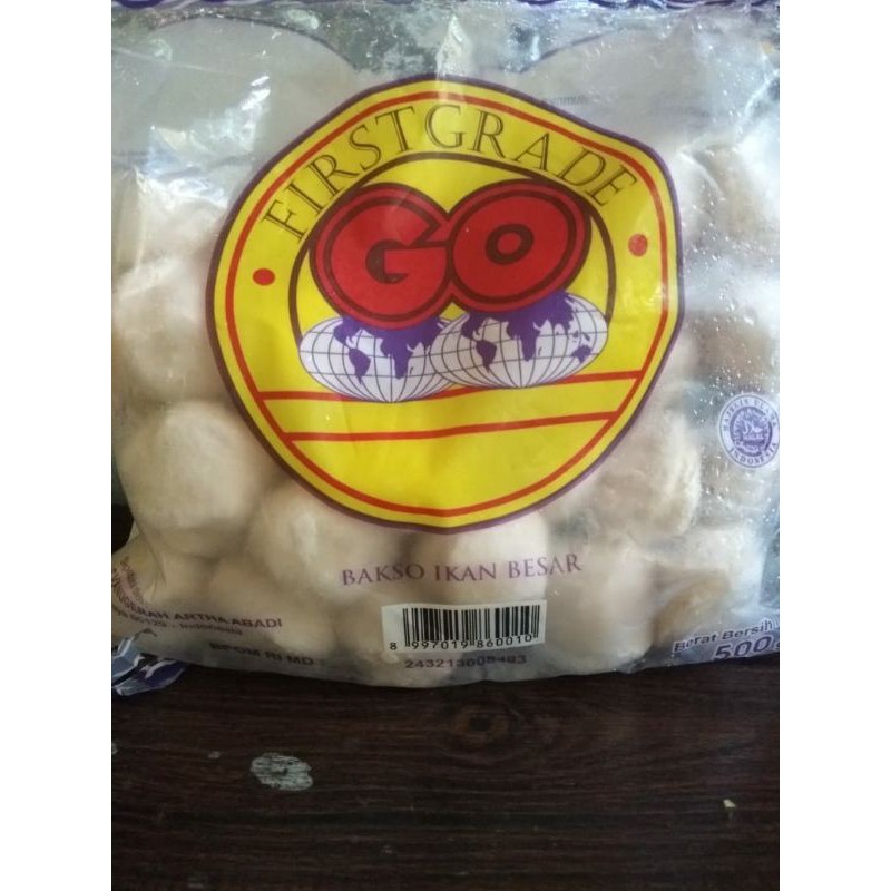 

First Grade Go Bakso Ikan Besar 500gr