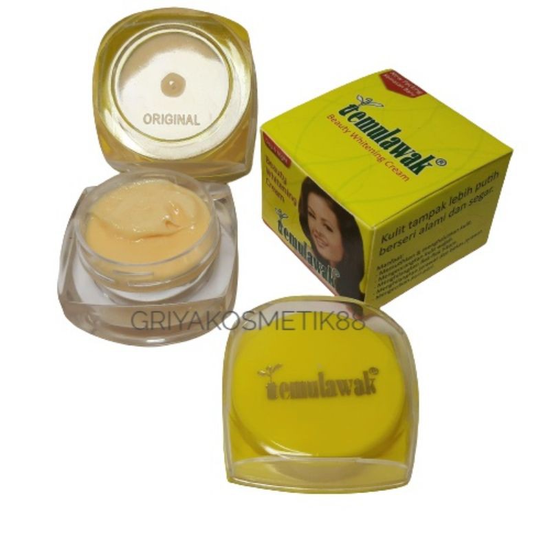 CREAM TEMULAWAK BEAUTY ORI POT KACA HARGA 1 PCS