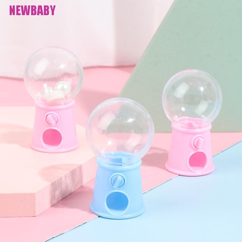 [NEWBABY] Mini Candy Machine Bubble Gumball Dispenser Coin Bank Kids Toy Chrismas Gifts